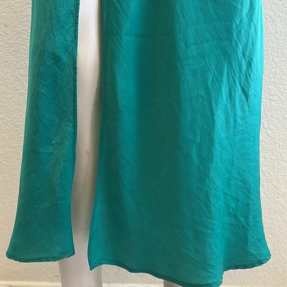 ZARA Satin Lingerie Style Dress - Picture 8 of 11